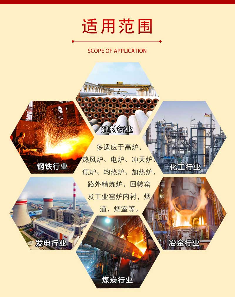 高铝砖拱脚砖适用范围