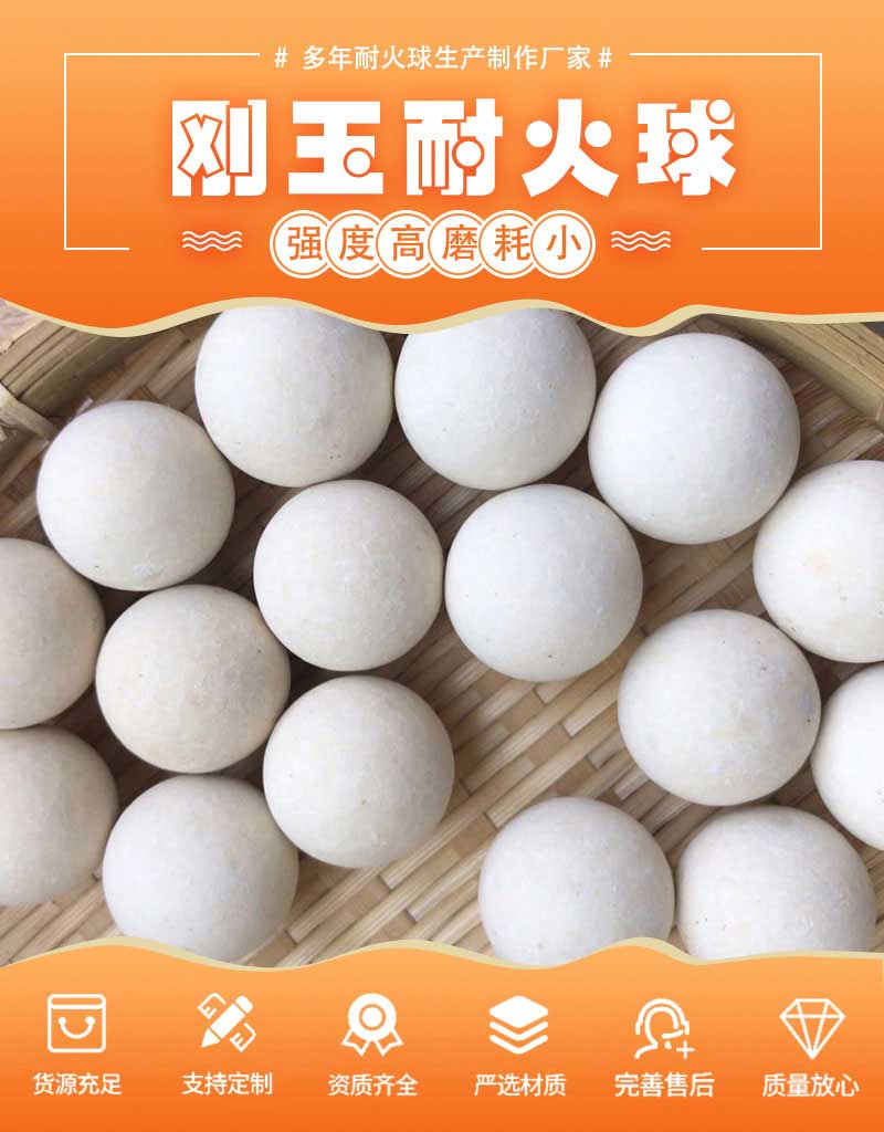 刚玉耐火球